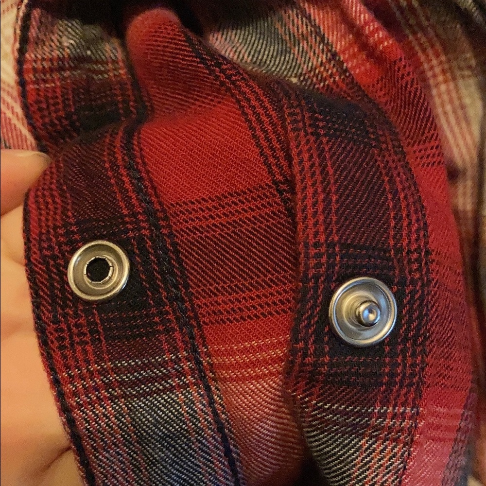 Bershka Woman Plaid Crop Top - Picture 2 of 6